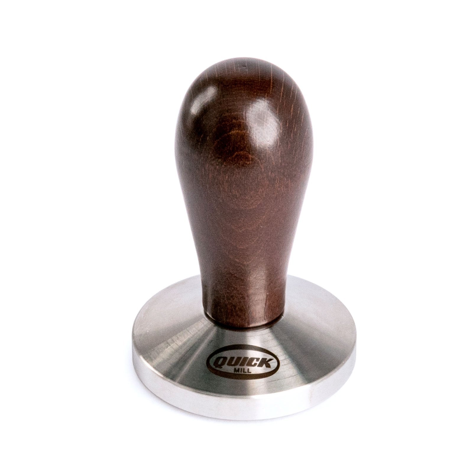 LUCCA M58 Espresso Machine Wood Handled Quick Mill Tamper, Clive Coffee - Knockout 
