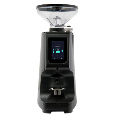 LUCCA Atom 75 Espresso Grinder, black - lifestyle
